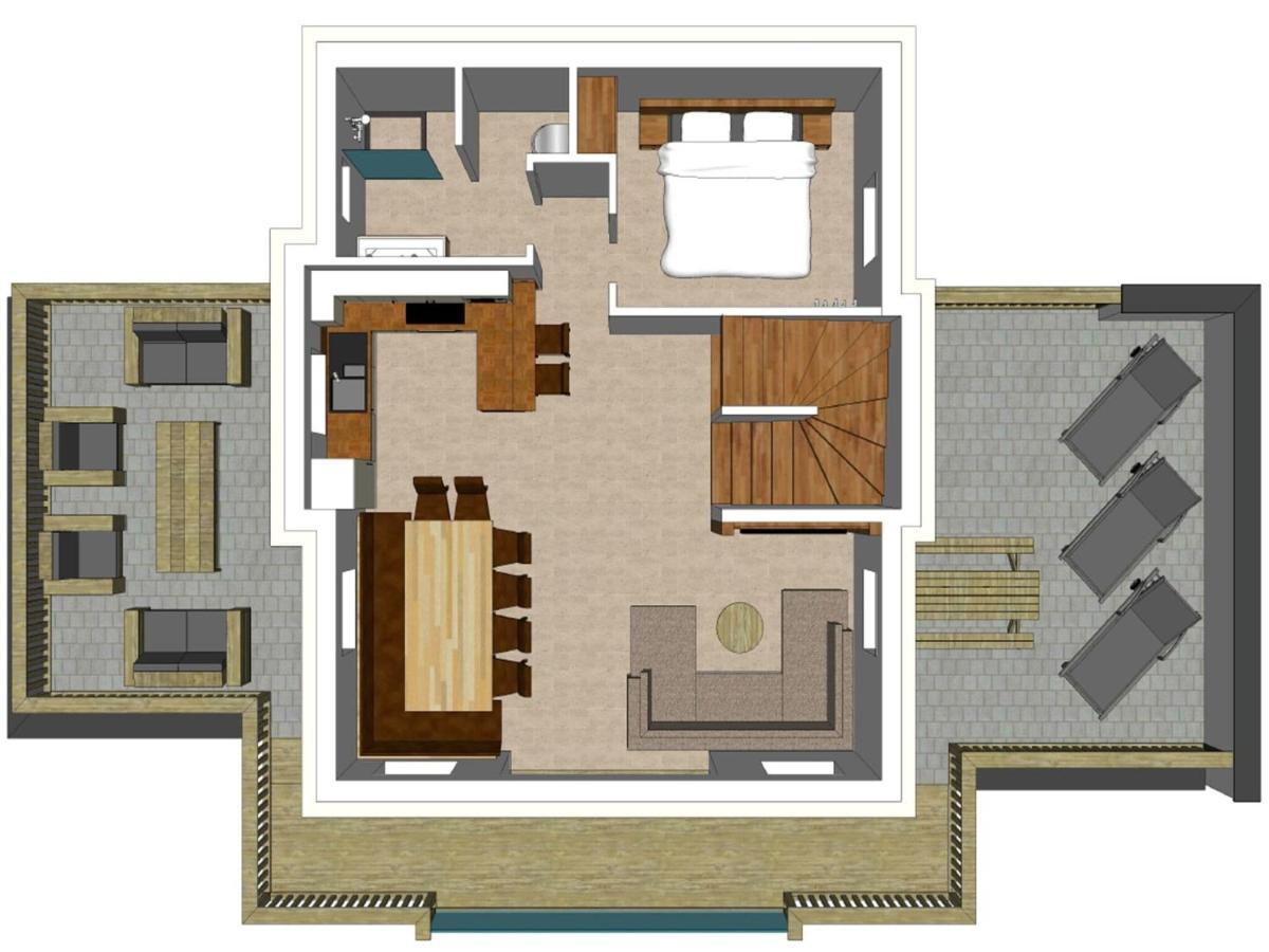 Chalet In Muehlbach Am Hochkoenig With Sauna 外观 照片